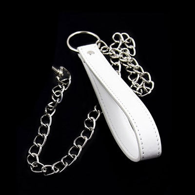 Image of Vegan Leather Collar 13 Colors Medium Ring Adjustable - Collar - BDSM Collar Store