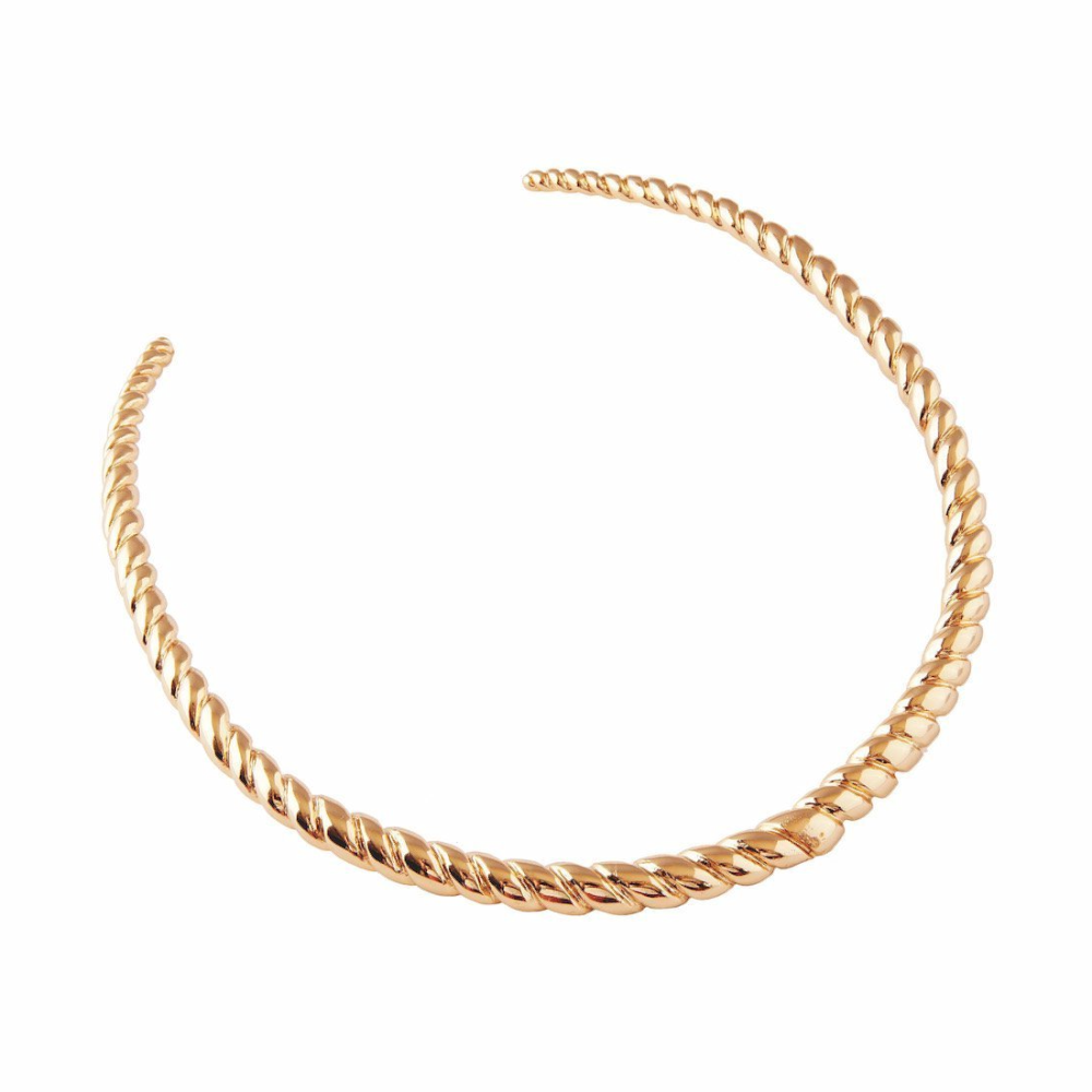 Lana 18K Gold Plated Day Collar Choker - Day Collar - BDSM Collar Store