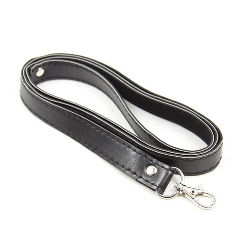 Image of Leash, Vegan Leather and Chain, Red, Black, Pink, White - Accessories - BDSM Collar Store